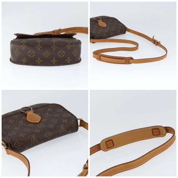LOUIS VUITTON Monogram Saint Cloud MM Shoulder Bag M51243 LV Auth 149178 - Picture 15 of 16